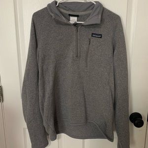 Warm Men’s Patagonia fleece, grey